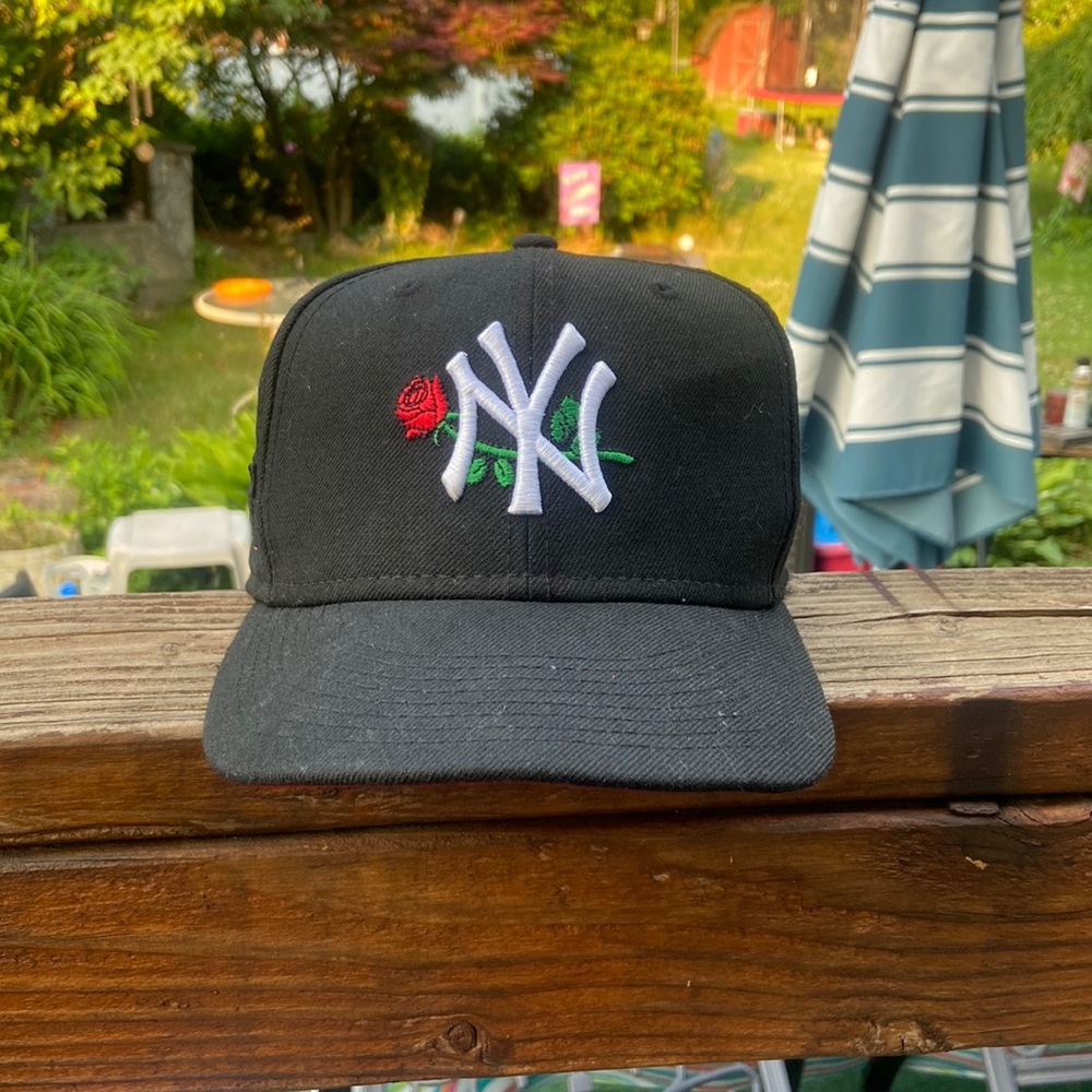 Custom New Era fitted hat. 7 5/8